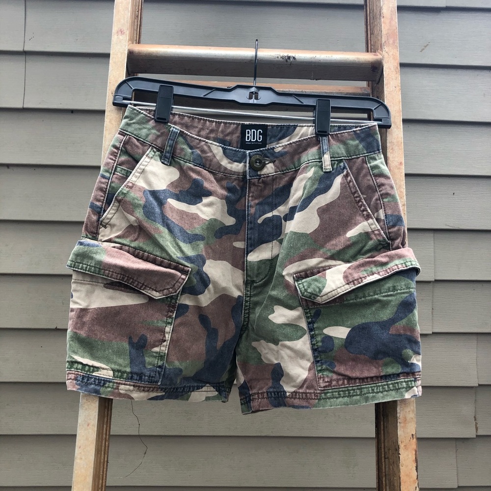 BDG Camo Shorts